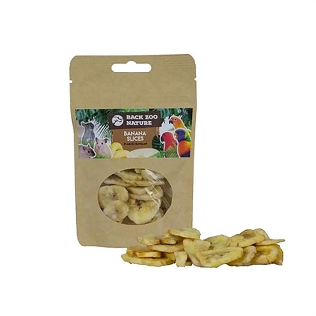 Bananenschijfjes 35g van Back Zoo Nature – productfoto
