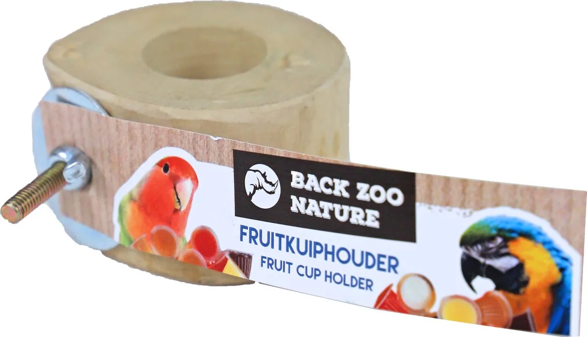 fruitcuphouder java hout 1-cup. von Back Zoo Nature – Produktfoto