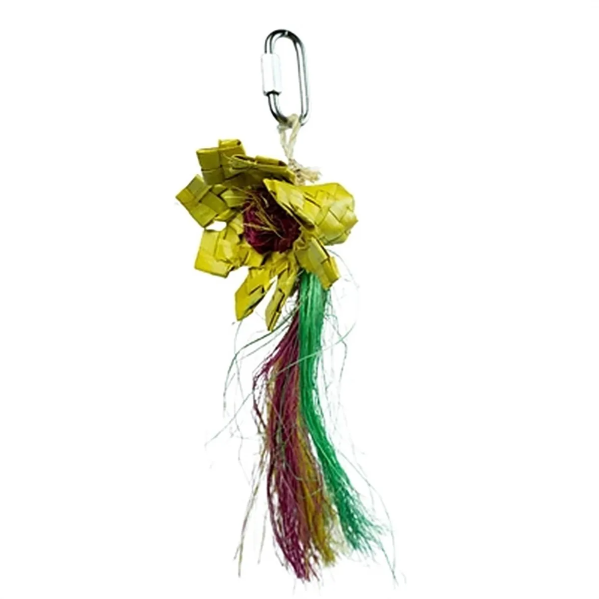 Vogelspeeltje Back Zoo Nature - Zonnebloem 20x10x4 cm - Natuurlijke materialen, Handgemaakt, Foerageerspeeltje by Back Zoo Nature – product photo