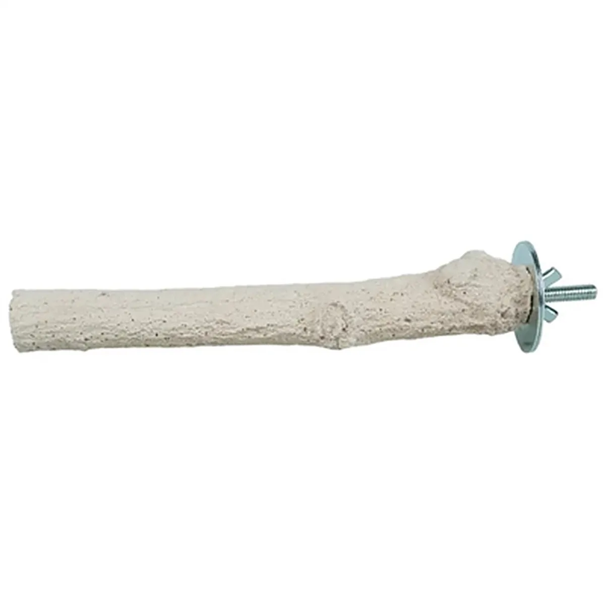 Zitstok - Super Stone Perch 18x2.5 cm - Geschikt voor Kleine Vogels, Bevestigbaar, Ondersteunt Nagels en Snavel by Back Zoo Nature – product photo