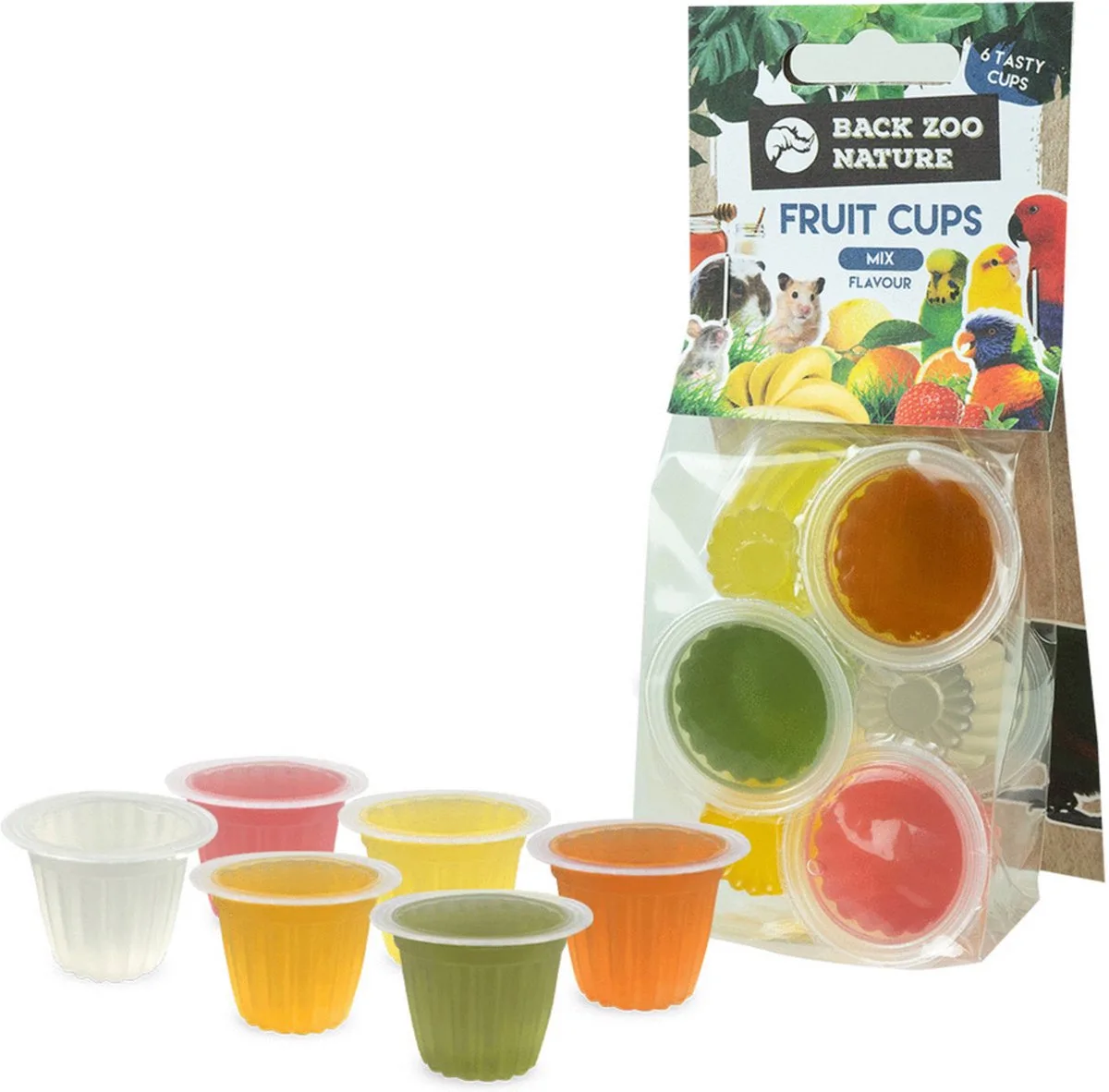 Zoofaria fruitkuipje - assorti mix von Back Zoo Nature – Produktfoto