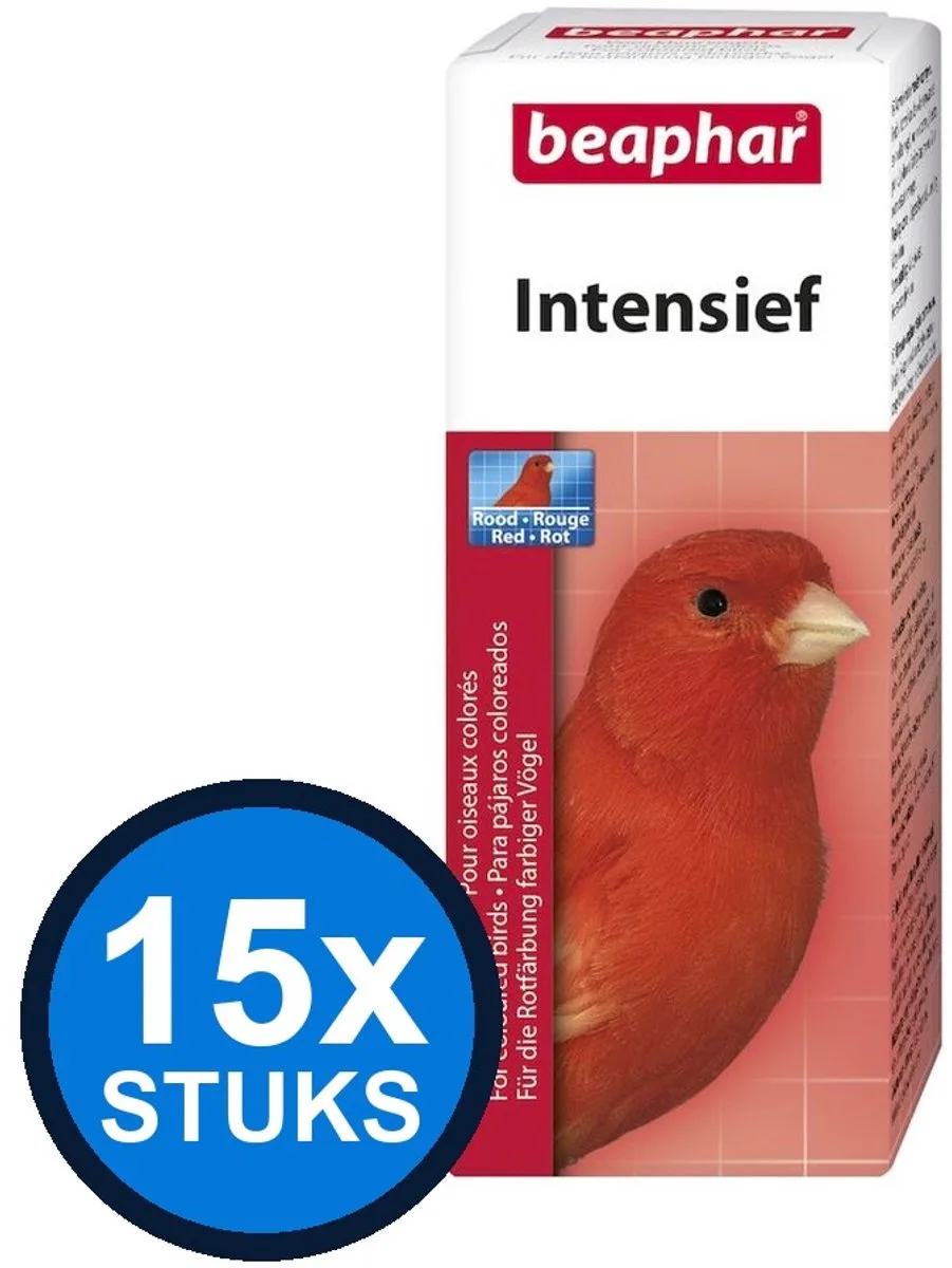 15x Beaphar - intensief rood supplement 10gr - Hondenverzorging van Beaphar – productfoto