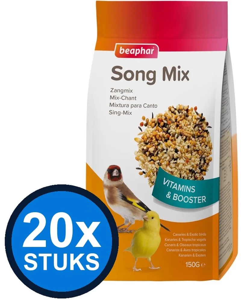 20x Beaphar - zangmix 150gr - Vogelvoer - 150 g by Beaphar – product photo