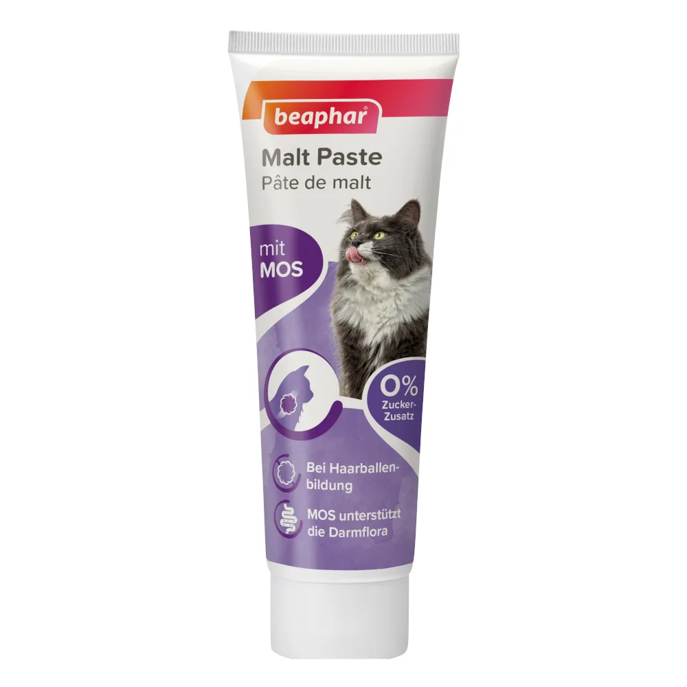 250g Duo-Malt Paste tegen Haarballen beaphar Kattensnacks by Beaphar – product photo