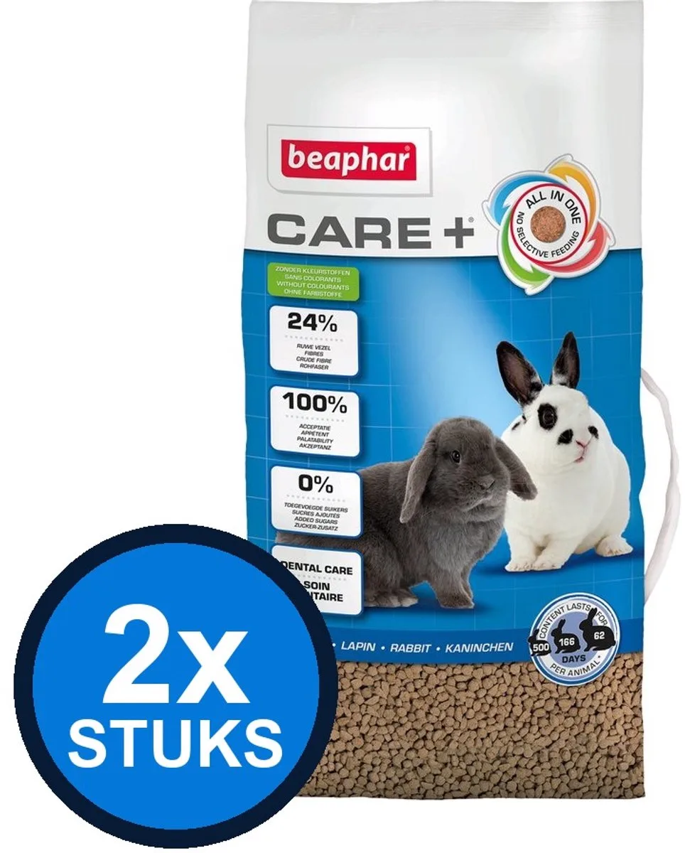 2x Beaphar - Care+ konijn 5kg von Beaphar – Produktfoto