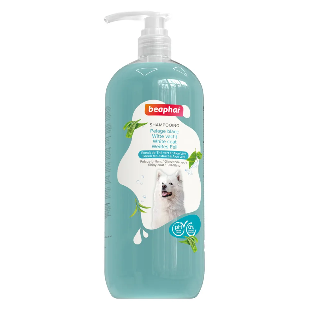 3x Beaphar Hondenshampoo Witte Vacht 1 liter van Beaphar – productfoto