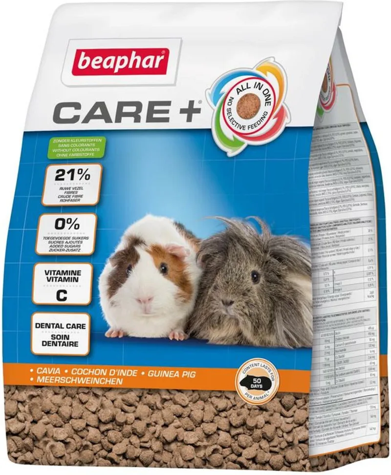 4x Beaphar Care+ Caviavoer 1,5 kg fra Beaphar – produktbillede