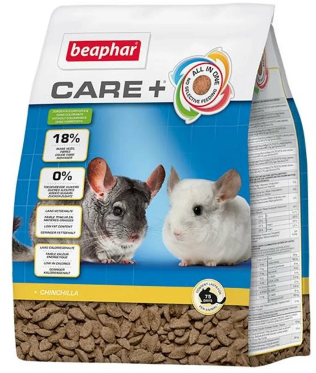 4x Beaphar Care+ Chinchilla 1,5 kg de Beaphar – photo produit