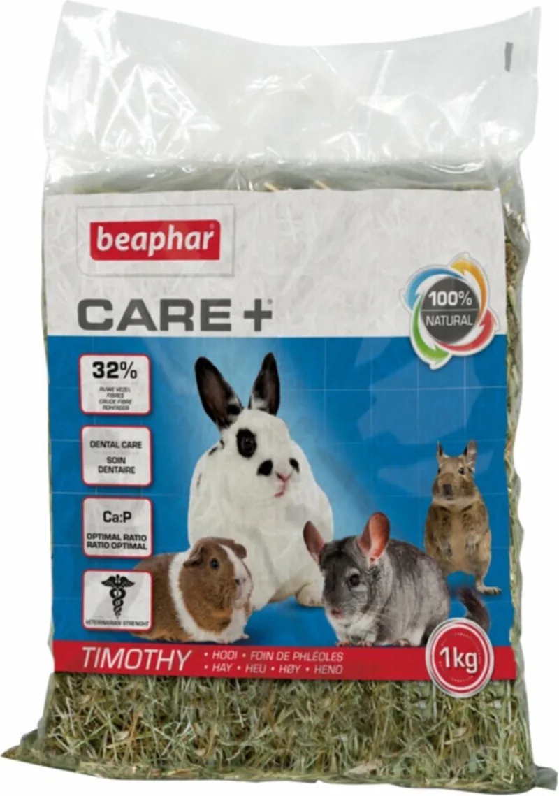 4x Beaphar Care+ Timothy Hooi 1 kg von Beaphar – Produktfoto