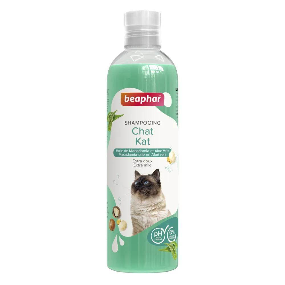 6x Beaphar Shampoo Kat Glanzende vacht 250 ml by Beaphar – product photo