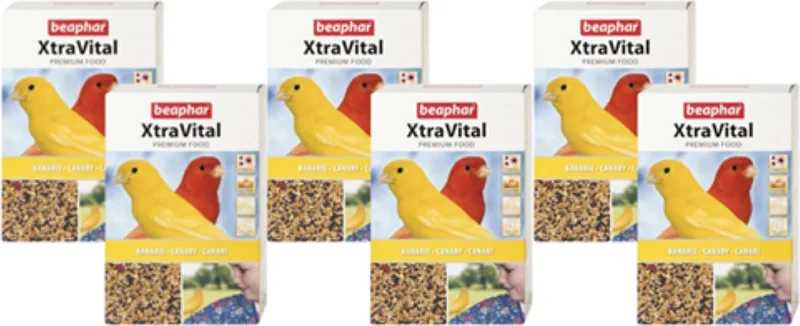 6x Beaphar XtraVital Kanarie - Vogelvoer - 500g by Beaphar – product photo