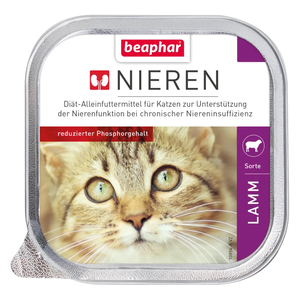 6x100g Beaphar Nierdieet Lam Kattenvoer by Beaphar – product photo