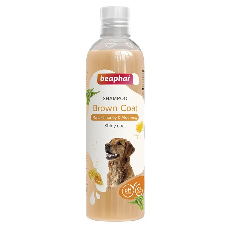 Bruine Vacht Hondenshampoo 250ml de Beaphar – photo produit