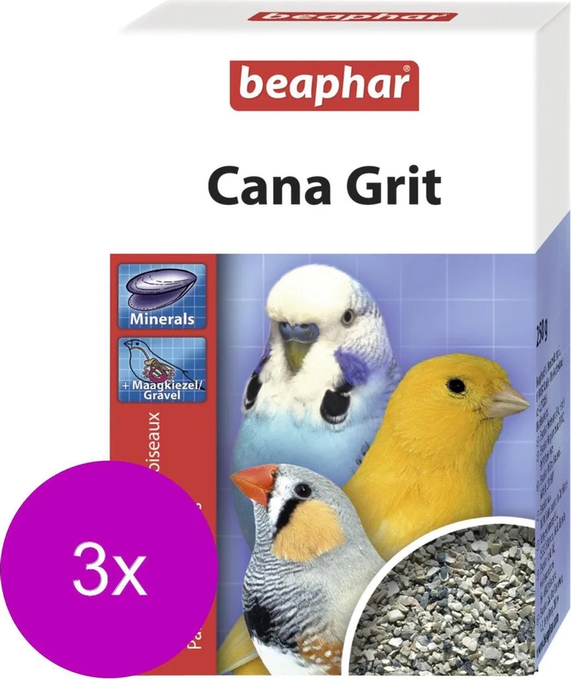 Cana grit - 3 St à 250 gr - Vogelvoer by Beaphar – product photo