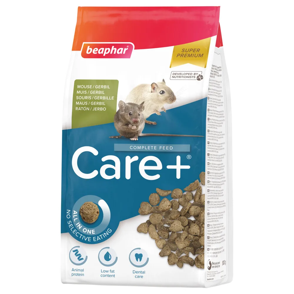 Care+ Gerbil & Muis 500 gr by Beaphar – product photo