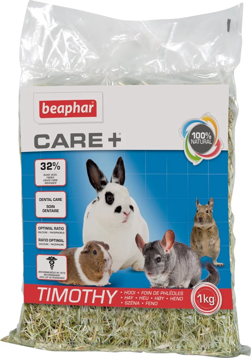Care+ Timothy Hooi 1 kg - 1 stuks von Beaphar – Produktfoto