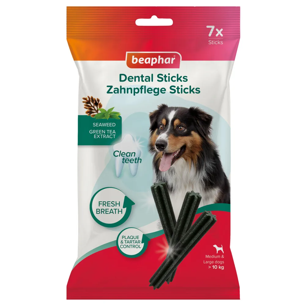 Dental Sticks Hond >10kg 7 stuks by Beaphar – product photo