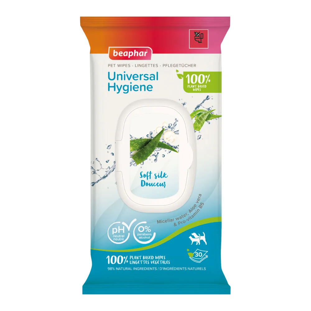 10x Beaphar Dierendoekjes Universal Hygiene 30 stuks by Beaphar – product photo