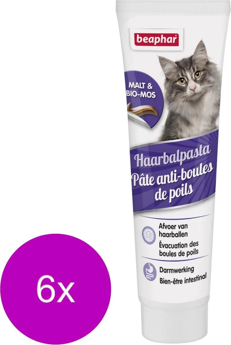 Duomalt Pasta - Kattensnack - 6 x 100 by Beaphar – product photo