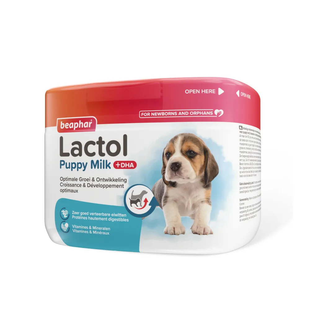 Lactol Melk Puppy 500 gr van Beaphar – productfoto