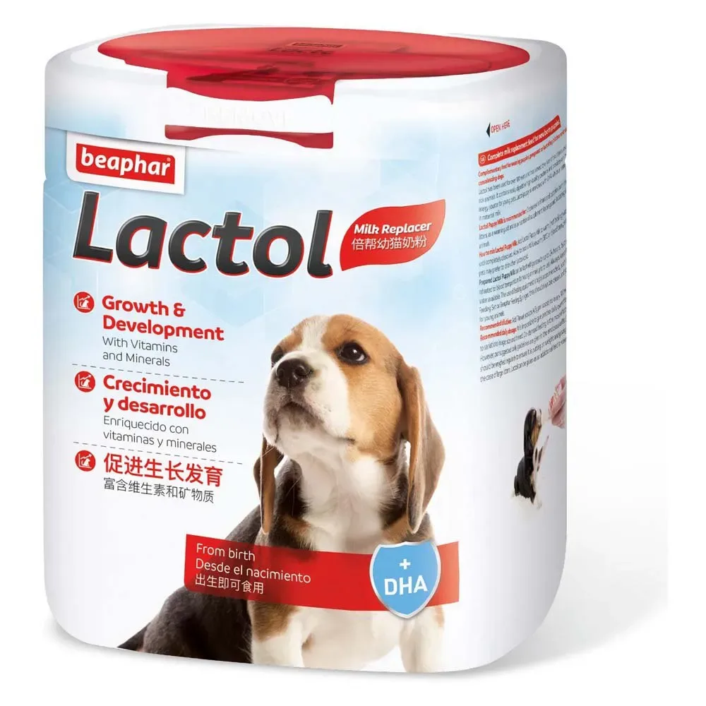 Lactol Puppy Milk melkpoeder voor puppy's 500 GR van Beaphar – productfoto