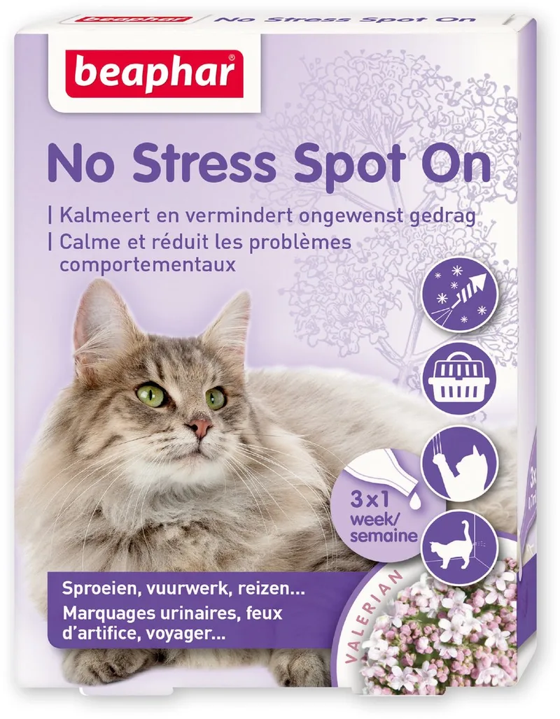 No Stress Spot On kat 3 pipetten by Beaphar – product photo