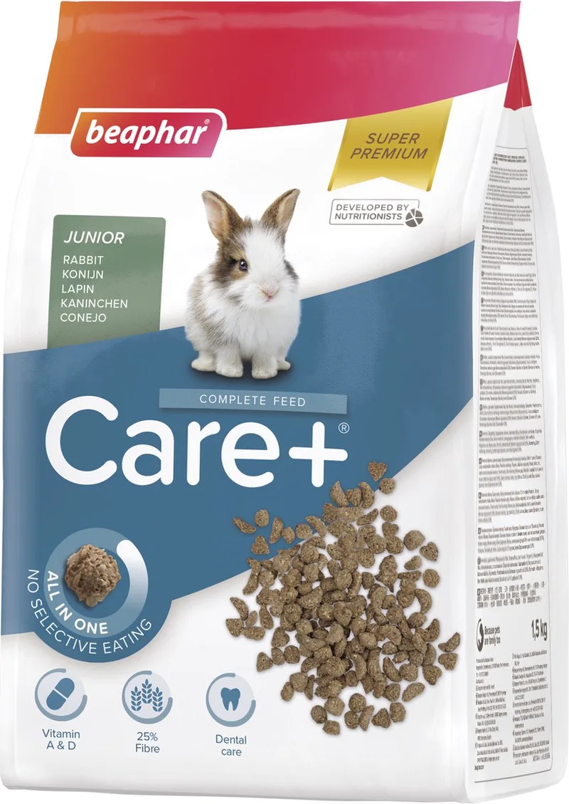 Xtravital Care+ Junior Konijnenvoer - 1.5 kg von Beaphar – Produktfoto