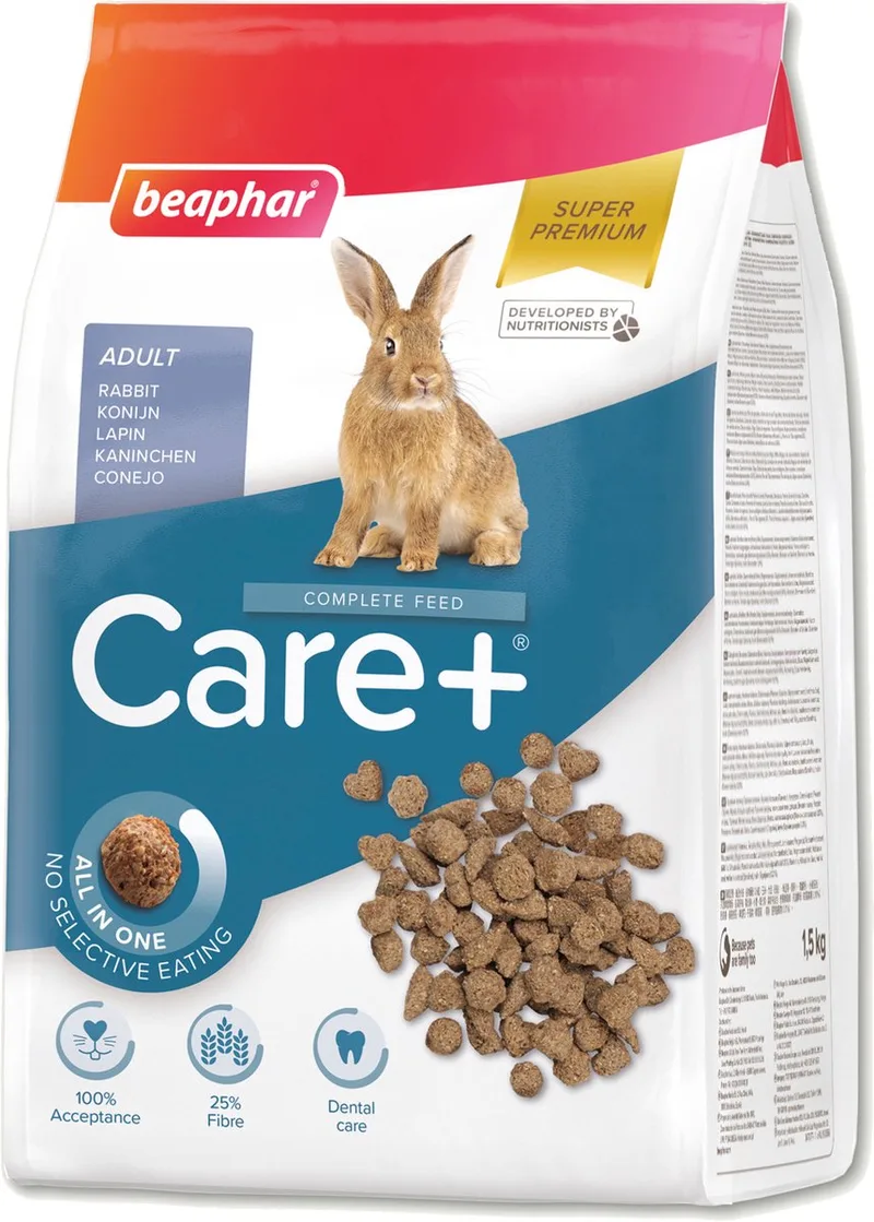 Xtravital Care+ - Konijnenvoer - 1.5 kg by Beaphar – product photo