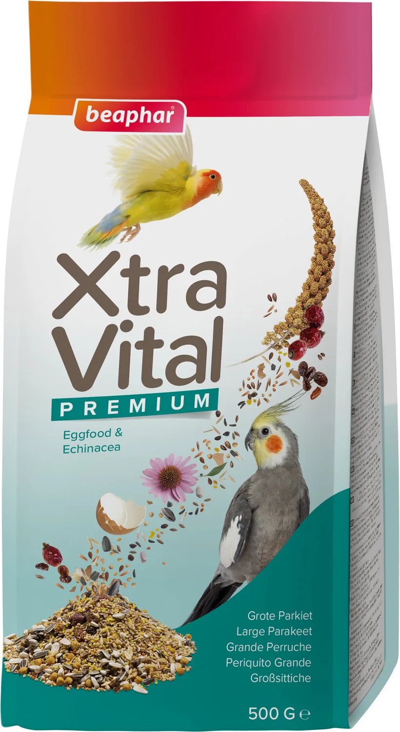 Xtravital Futter Für Große Papageien 500g von Beaphar – Produktfoto