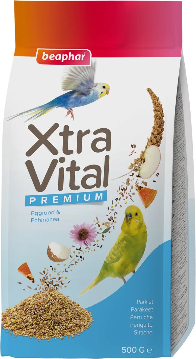 Xtravital Parkiet - Vogelvoer - 500 g by Beaphar – product photo