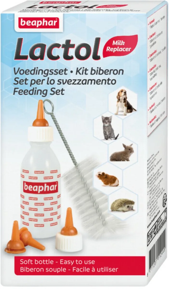 Zuigflesje Voedingsset Lactol - 2 x - Voordeelverpakking by Beaphar – product photo