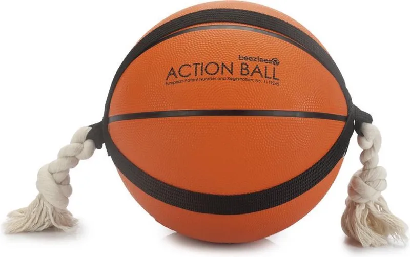 Action Basketbal - Hondenspeelgoed - 24 cm by Beeztees in Orange – product photo