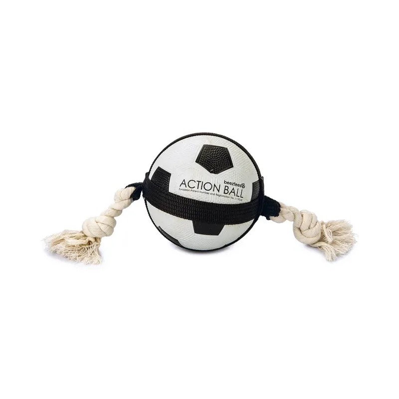 Action Football & Rope Hondenspeeltje de Beeztees – photo produit