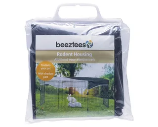 Afdeknet voor Konijnenren - Knaagdierren - XL - Paneel 60 cm - Dia 155 cm by Beeztees in Black – product photo 3 of 5