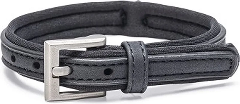 Balacron Ax Halsband Hond - Kunstleer - Zwart - 24-30 cm x 10 mm de Beeztees en Noir, Marron, Gris, Rose – photo produit