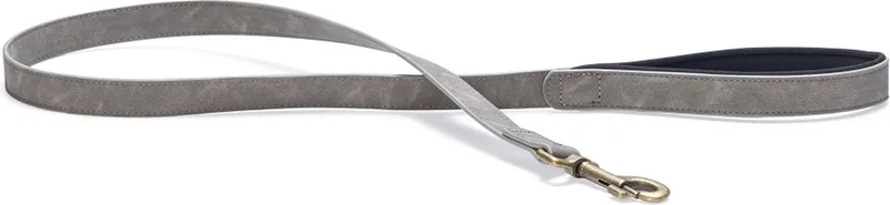 Balacron Ax Hondenriem Kunstleer - 100 cm x 25 mm by Beeztees in Grey – product photo
