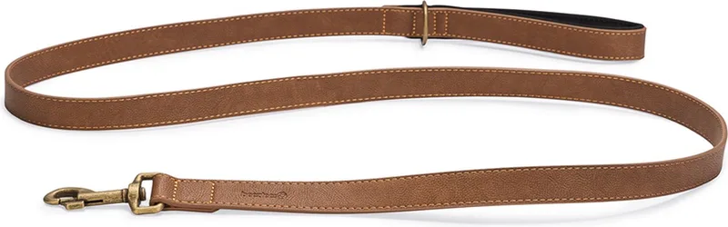 Balacron Ax - Hondenriem - Kunstleer - 180x2,5 cm de Beeztees en Marron – photo produit