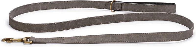 Balacron Ax - Hondenriem - Kunstleer - 180x2,5 cm van Beeztees in Grijs – productfoto