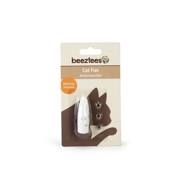 Bimo Laserlampje - Kattenspeelgoed - Klasse 1 - 5x2x1,5 cm fra Beeztees i Hvid – produktbillede 2 af 2