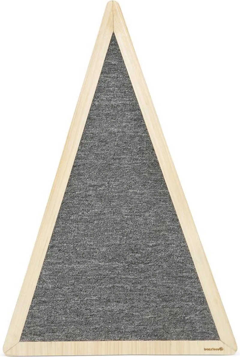Boye - Krabplank - Hout - 75x50x1,8 cm by Beeztees in Lichtbruin, Grey – product photo