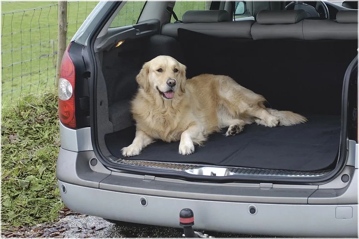 Break Deluxe Beschermhoes - Hond - 150x120 cm van Beeztees in Grijs – productfoto