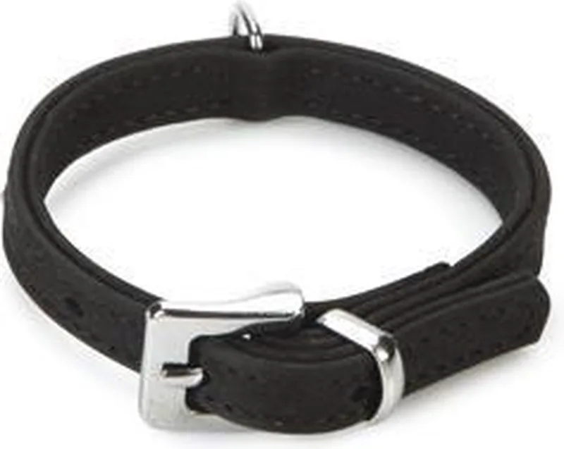 Buffalo - Halsband Hond - Leer - 17-21 cm by Beeztees in Black – product photo