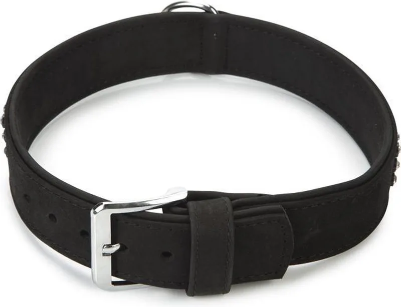 Buffalo - Halsband Hond - Leer - 65 cm by Beeztees in Black – product photo