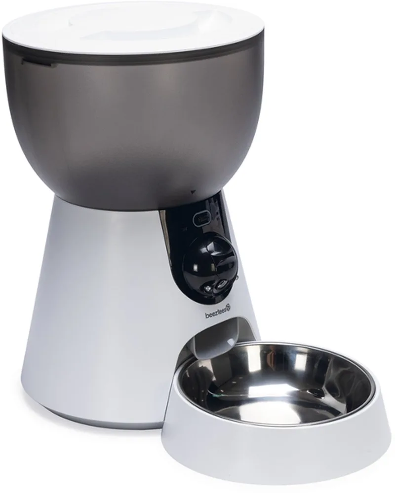 Cam Automatische Voerautomaat Kat Smart met camera - voerbak - 4 liter von Beeztees in Weiß – Produktfoto