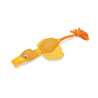 Canvas Duck & Cord Orange Hondenspeeltje Geassorteerd de Beeztees – photo produit 1 sur 2
