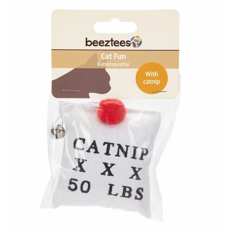 Canvas Sack Catnip Katten Speelgoed by Beeztees – product photo 2 of 2