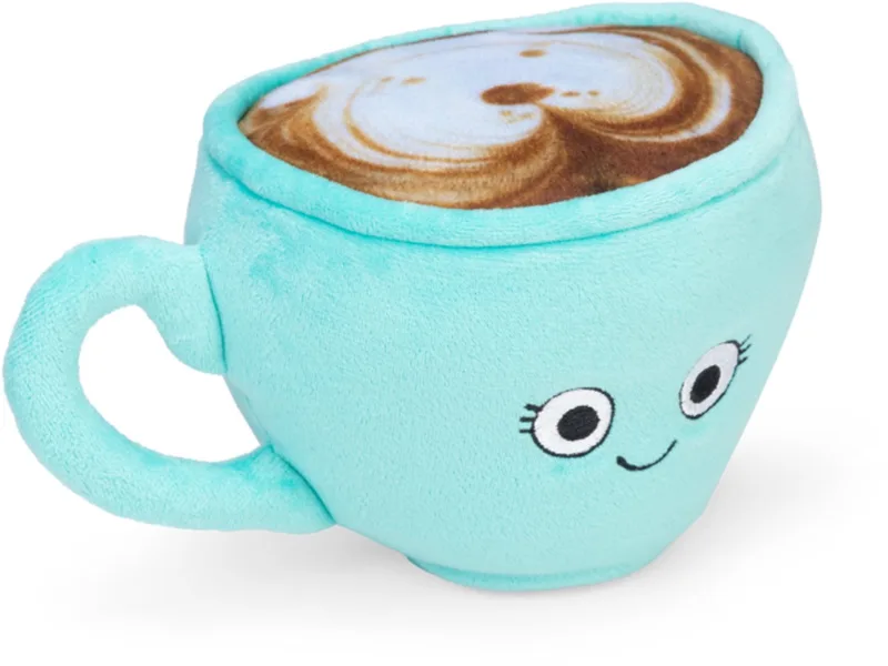 Cappuccino - Hondenspeelgoed - Pluche - 21x13,5x13 cm von Beeztees in Blau – Produktfoto