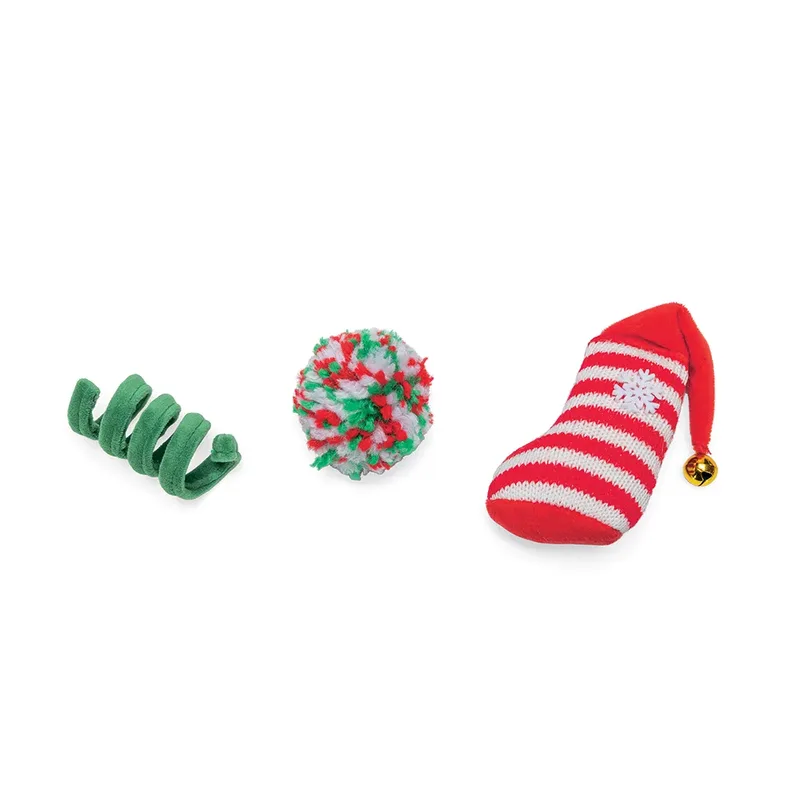Christmas Fun Katten Speelgoed 3 Stukken by Beeztees – product photo