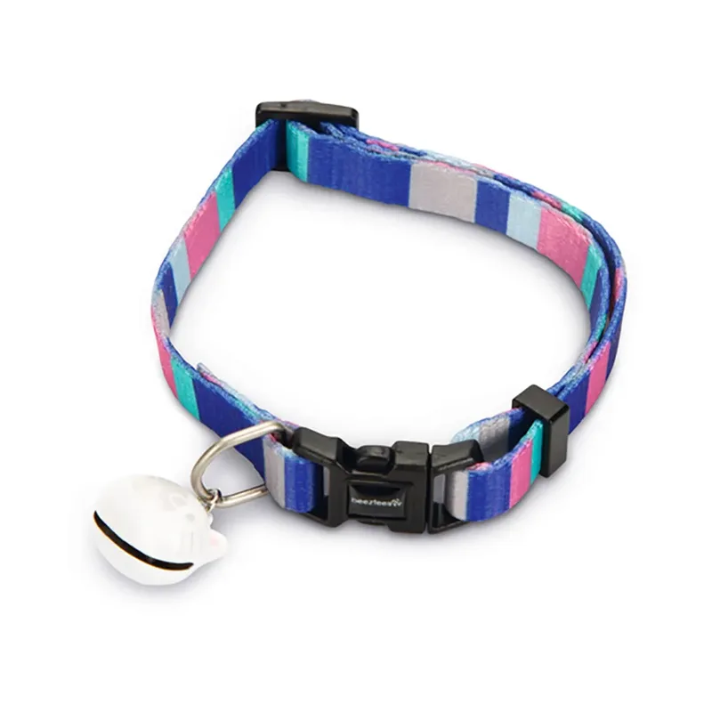 Collier De Chat Stripes Blue von Beeztees – Produktfoto