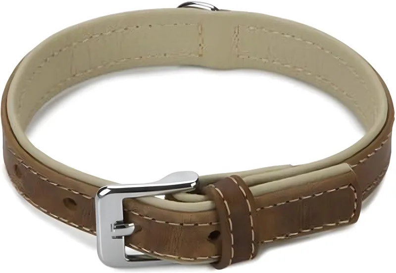 Comfort - Halsband Hond - Leer - 35 cm x 17 mm by Beeztees in Brown – product photo